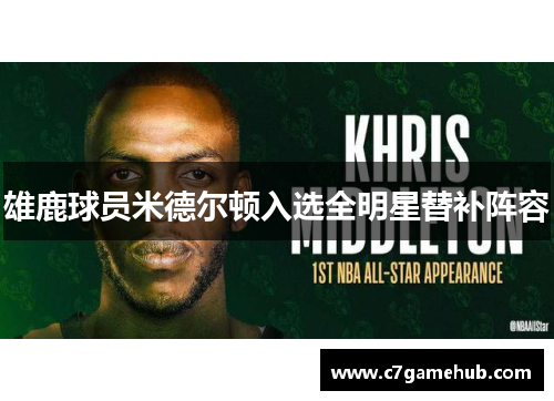 雄鹿球员米德尔顿入选全明星替补阵容